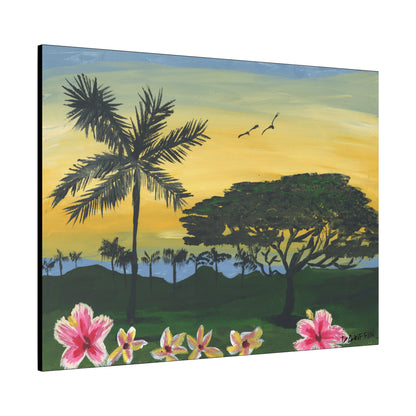 "Four Seasons Kona" - Stretched Canvas Wall Decor