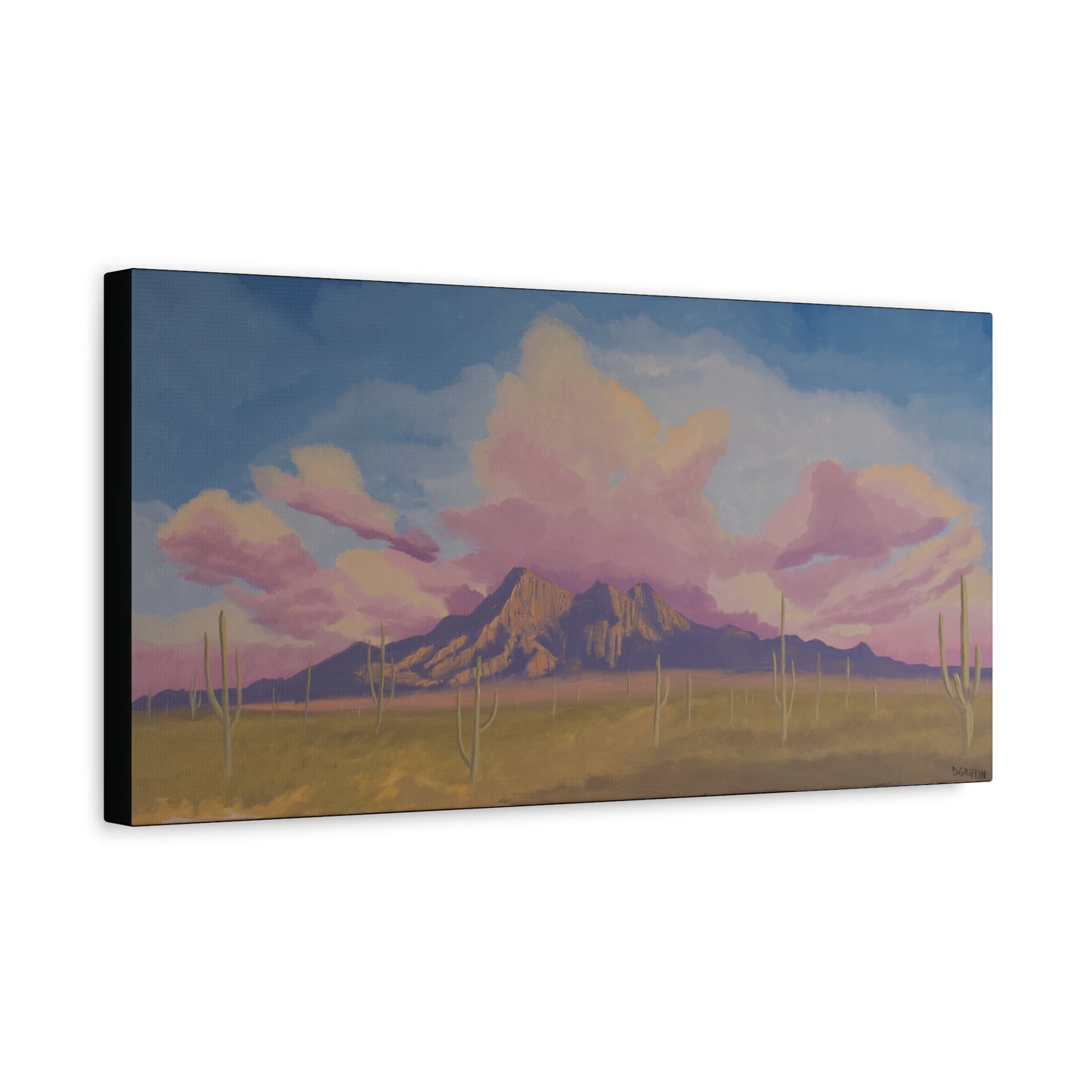 "Desert Hues" - Stretched Canvas Wall Decor