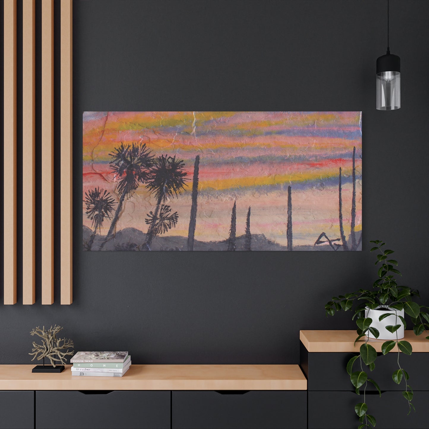 "After the Rain" - Stretched Canvas Wall Decor
