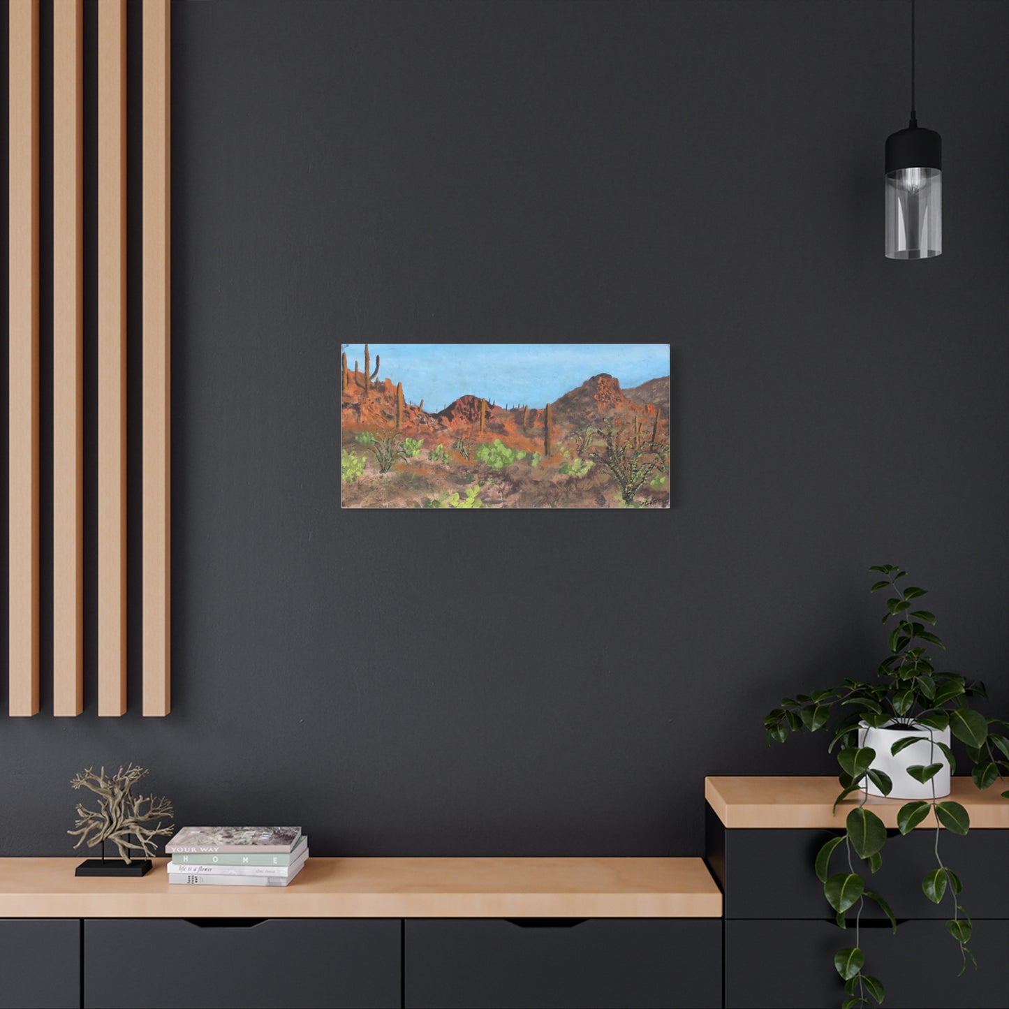 "Gates Pass" - Stretched Canvas Wall Decor