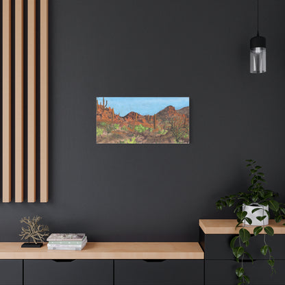 "Gates Pass" - Stretched Canvas Wall Decor