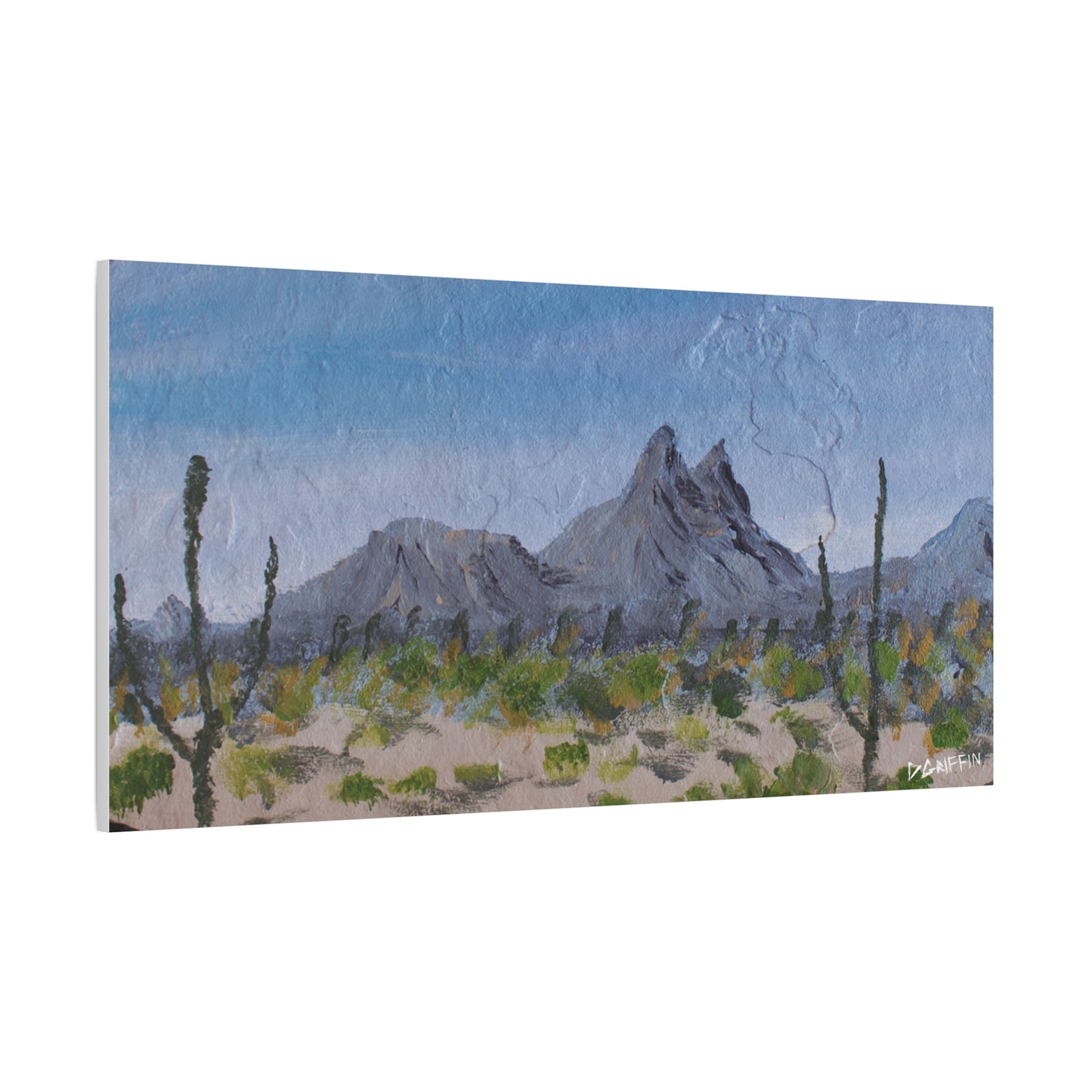 "Morning Mountain Haze" - Stretched Canvas Wall Decor