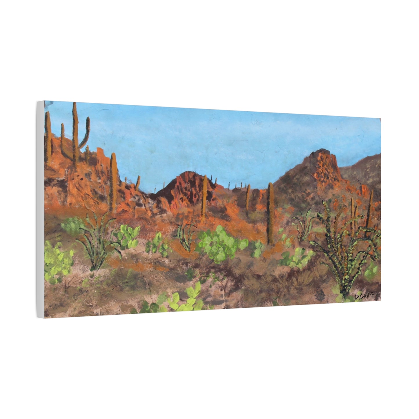 "Gates Pass" - Stretched Canvas Wall Decor