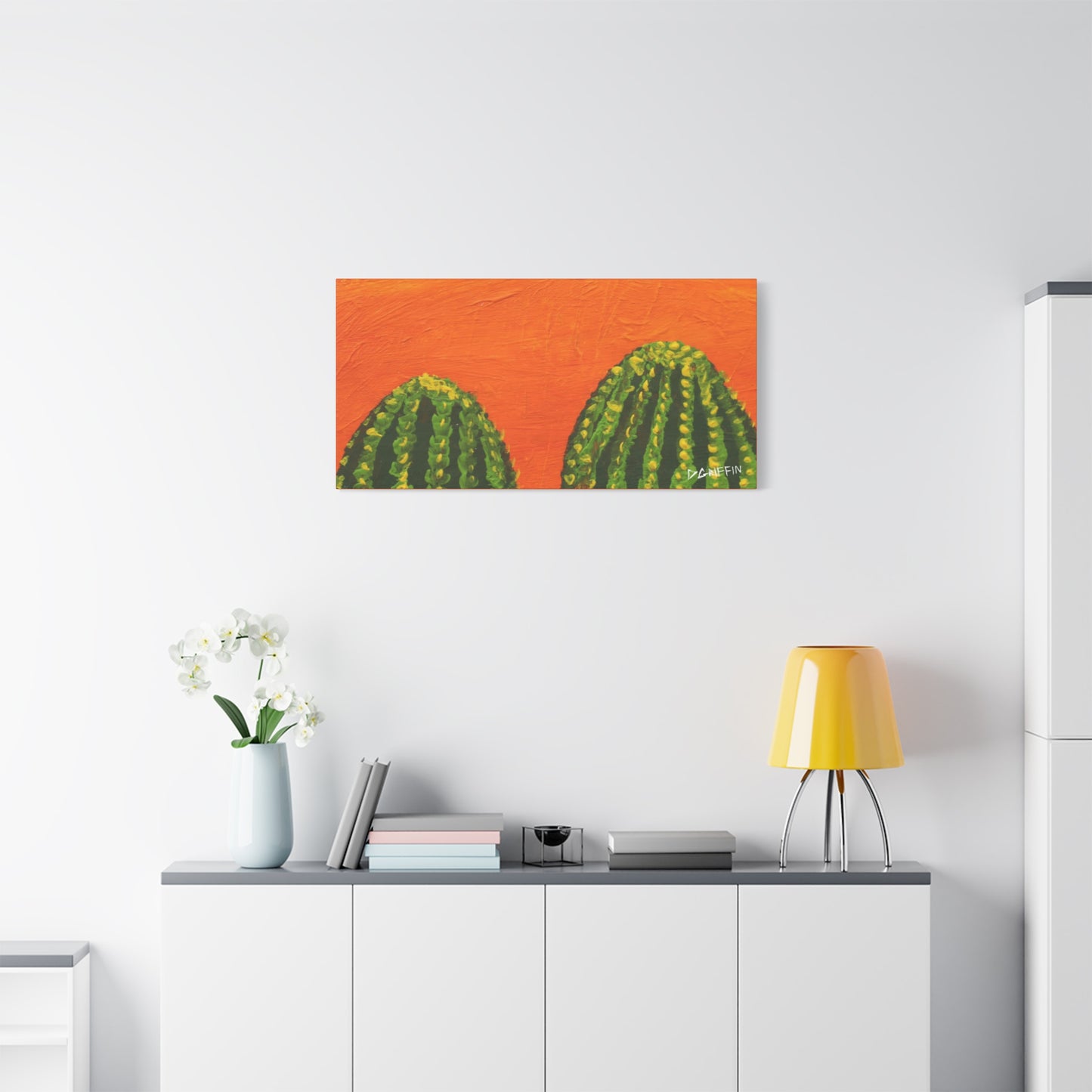 "Barril Alegre" - Stretched Canvas Wall Decor