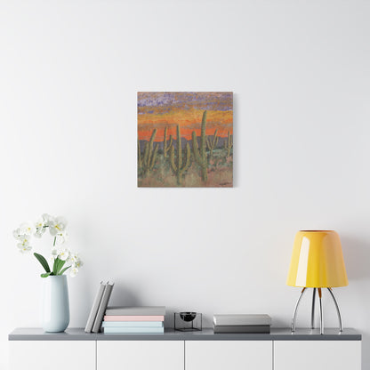 “The Standing Ones” - Stretched Canvas Wall Decor