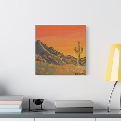 "Golden Hour" - Stretched Canvas Wall Decor