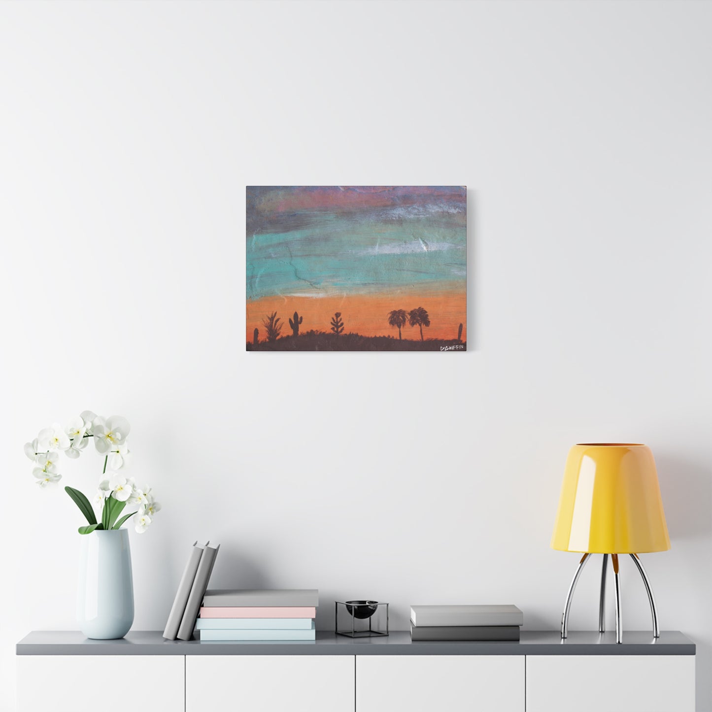 "Sonoran Sunset" - Stretched Canvas Wall Decor