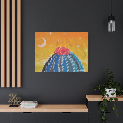 "Midnight Dream" - Stretched Canvas Wall Decor