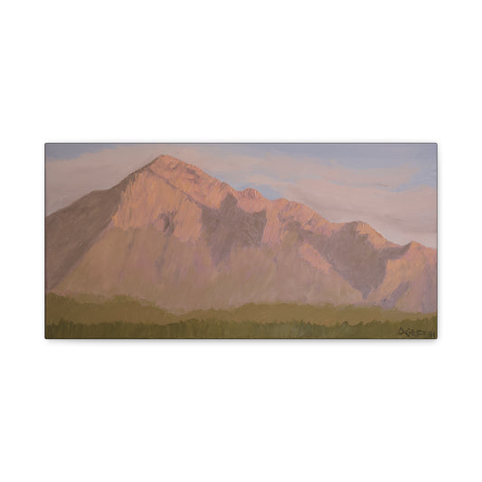 "Pusch Peak" - Stretched Canvas Wall Decor