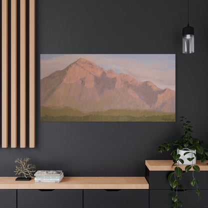"Pusch Peak" - Stretched Canvas Wall Decor