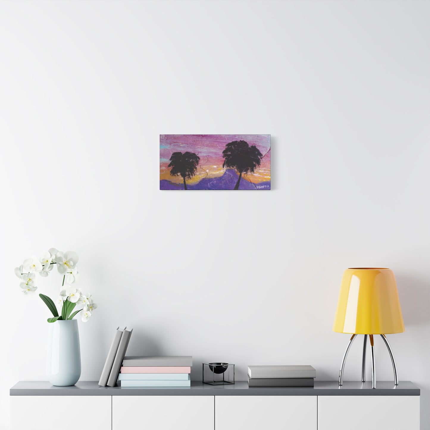 "Sunset in the Foothills" - Stretched Canvas Wall Decor