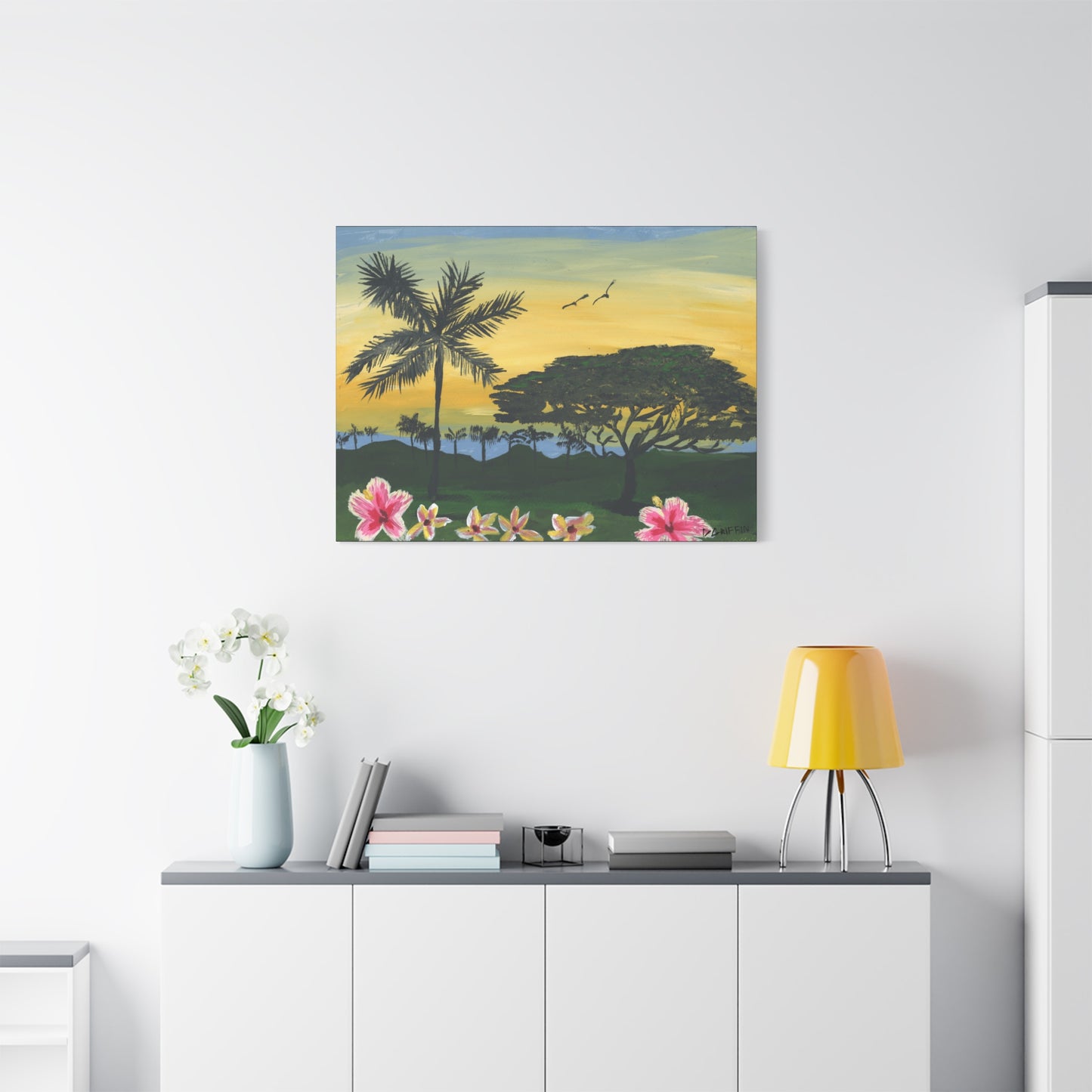 "Four Seasons Kona" - Stretched Canvas Wall Decor