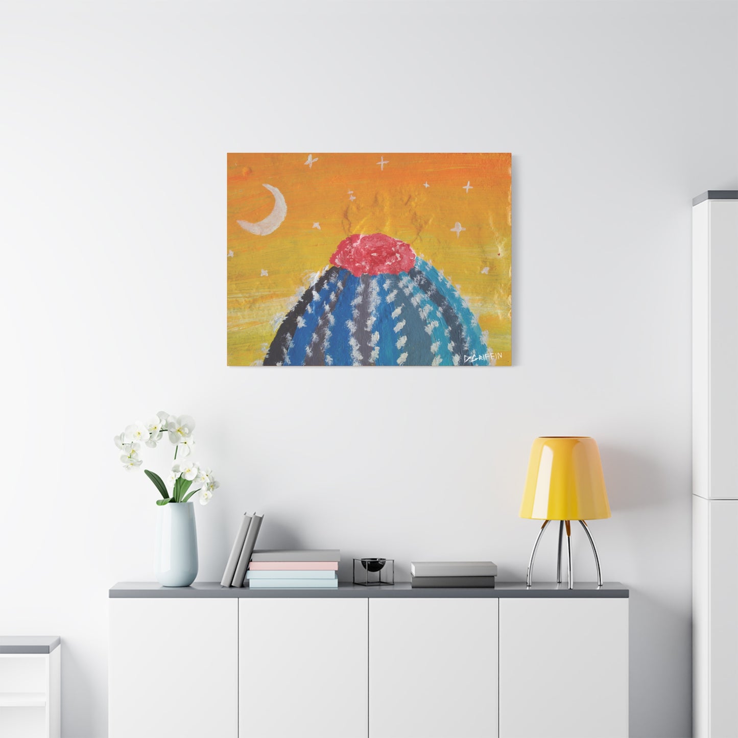 "Midnight Dream" - Stretched Canvas Wall Decor
