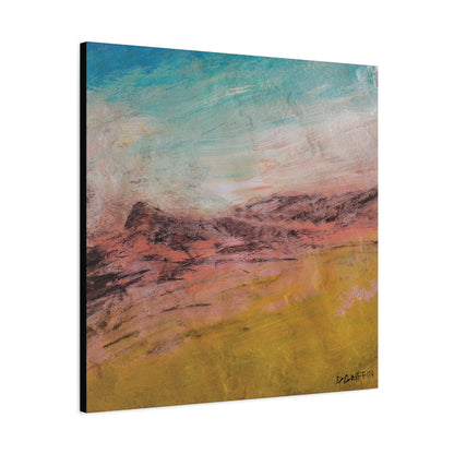 "Sunset on the Ridge" - Stretched Canvas Wall Decor