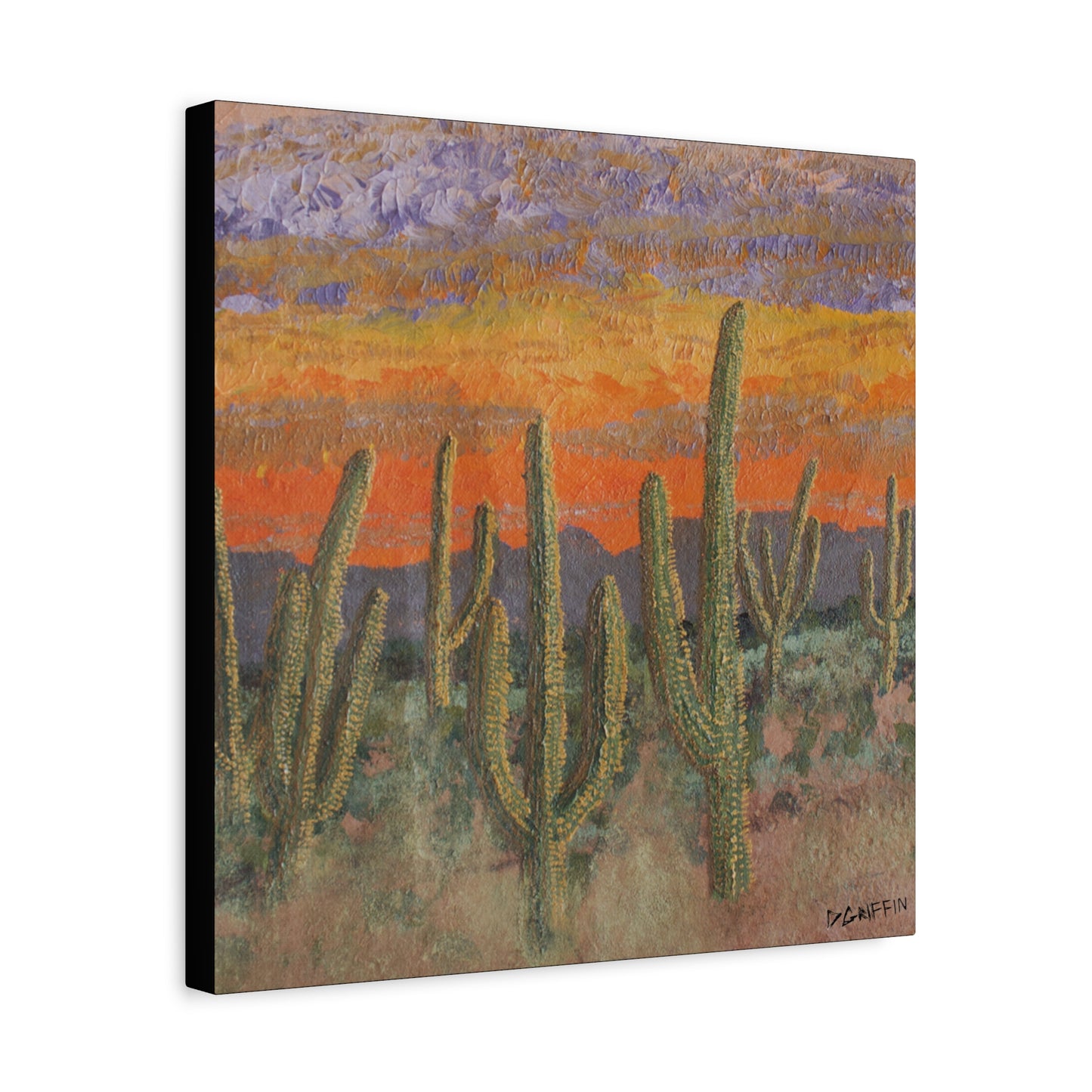 “The Standing Ones” - Stretched Canvas Wall Decor