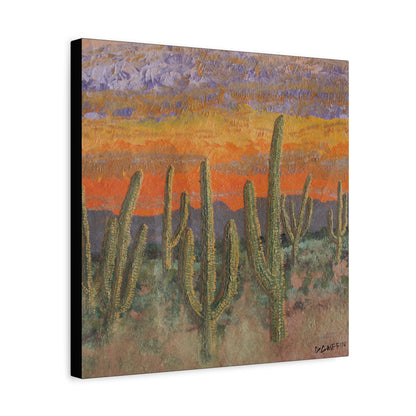 “The Standing Ones” - Stretched Canvas Wall Decor