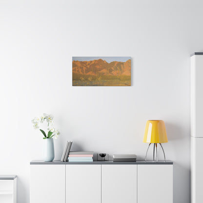 "Golden Hour in the Foothills" - Stretched Canvas Wall Decor