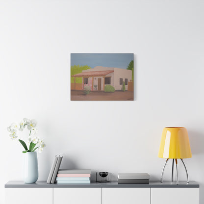 "Casita in the Sun" - Stretched Canvas Wall Decor