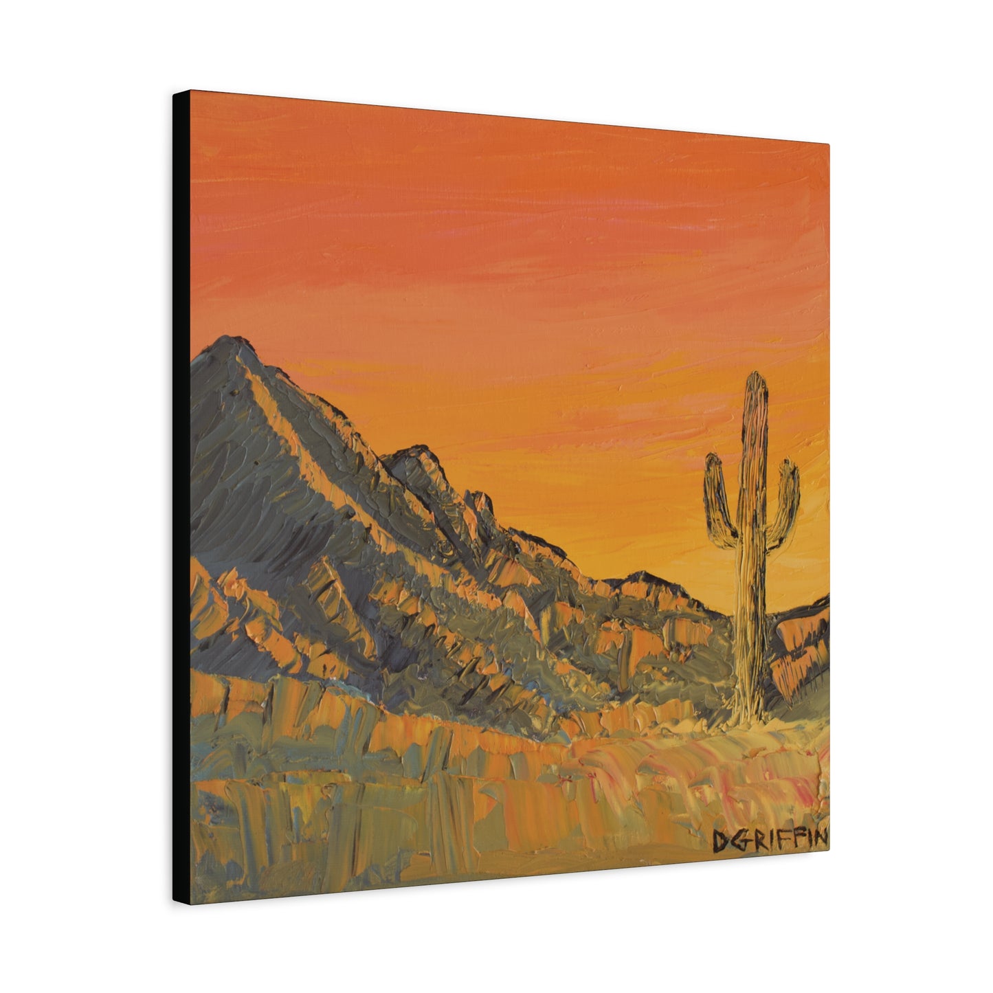 "Golden Hour" - Stretched Canvas Wall Decor