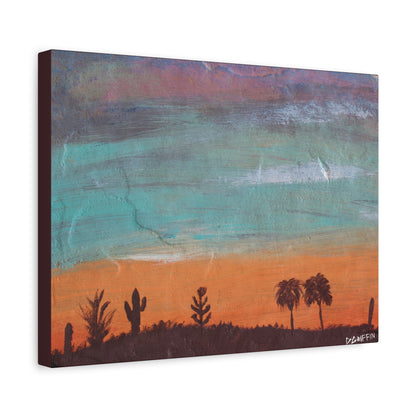 "Sonoran Sunset" - Stretched Canvas Wall Decor