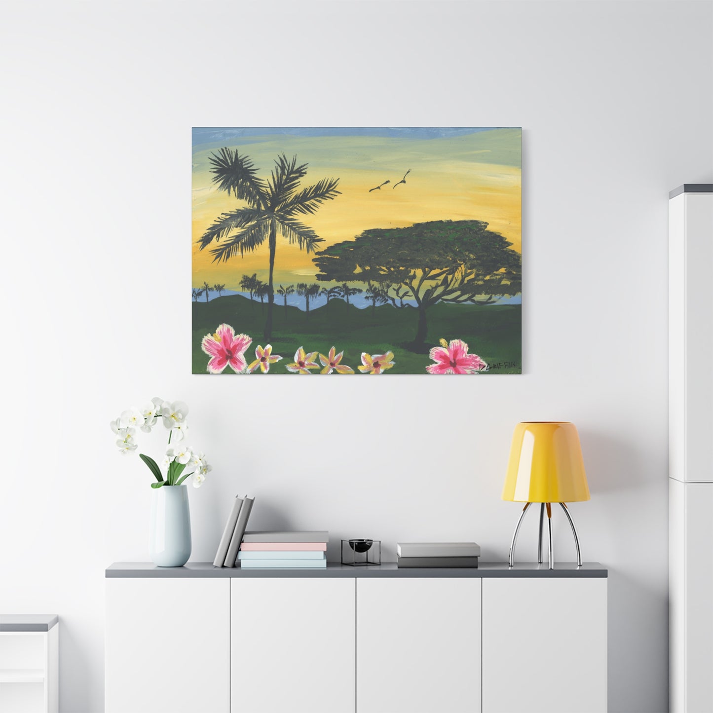"Four Seasons Kona" - Stretched Canvas Wall Decor