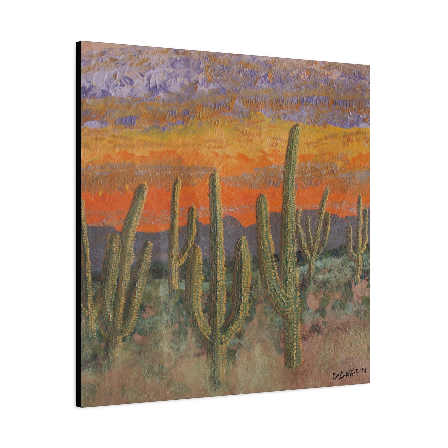 “The Standing Ones” - Stretched Canvas Wall Decor