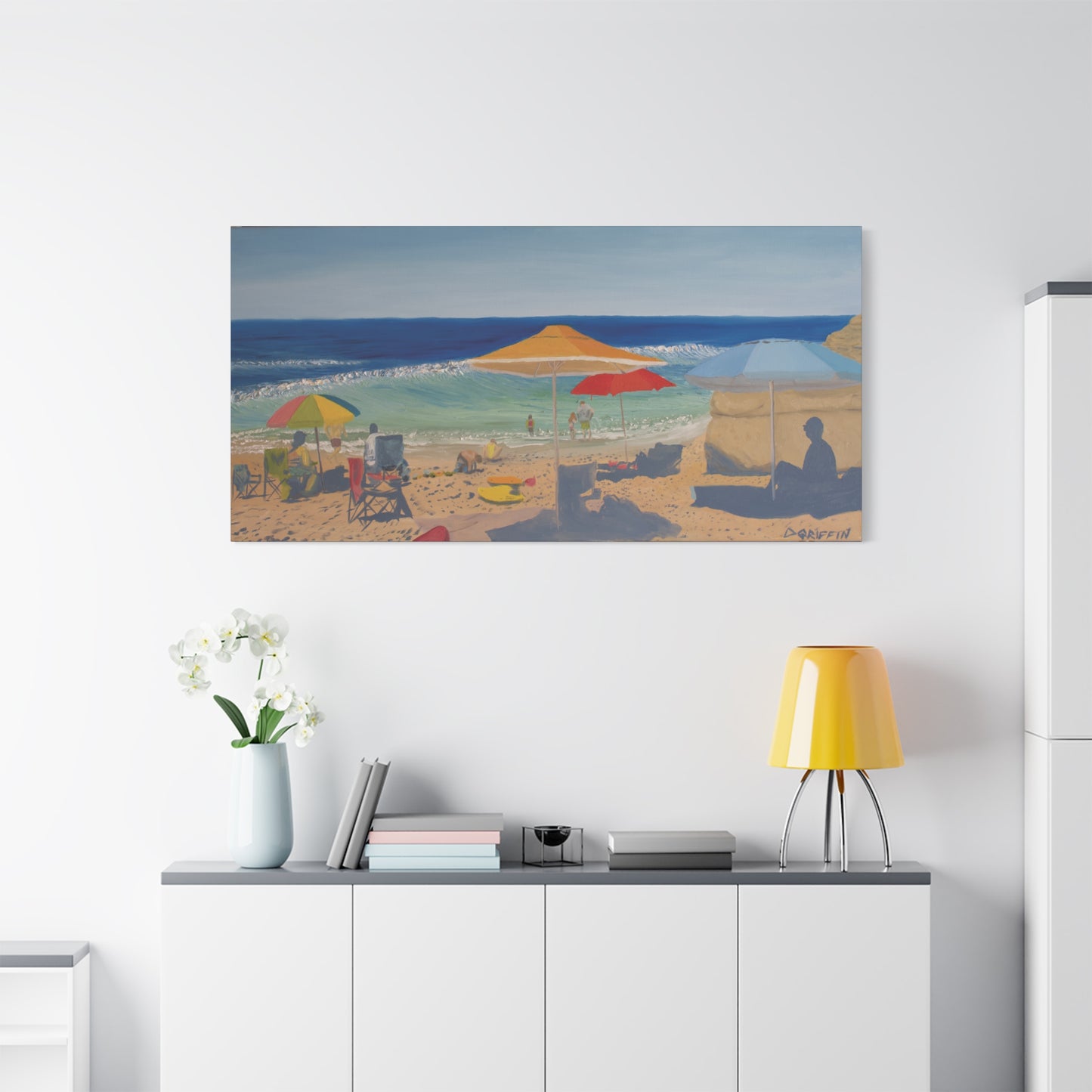 "South Casa Beach" - Stretched Canvas Wall Decor