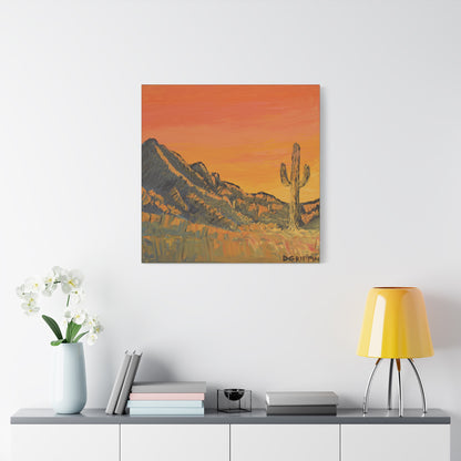"Golden Hour" - Stretched Canvas Wall Decor