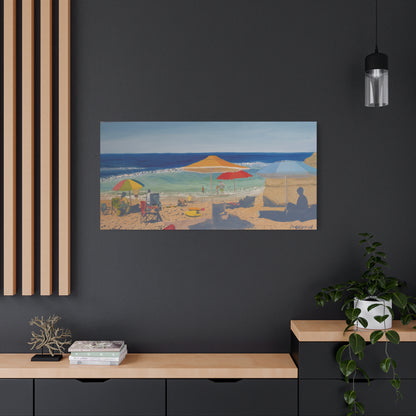 "South Casa Beach" - Stretched Canvas Wall Decor
