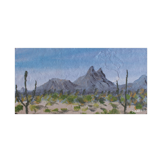 "Morning Mountain Haze" - Stretched Canvas Wall Decor