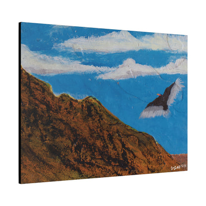 "Sonoran Scavenger" - Stretched Canvas Wall Decor