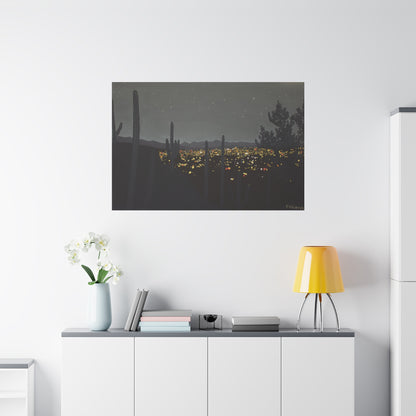 "Ocean of Jewels" - Stretched Canvas Wall Decor