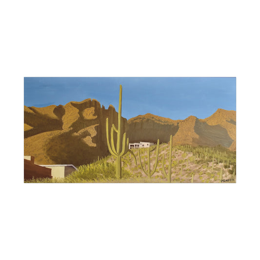 "Quartzite Canyon" - Stretched Canvas Wall Decor