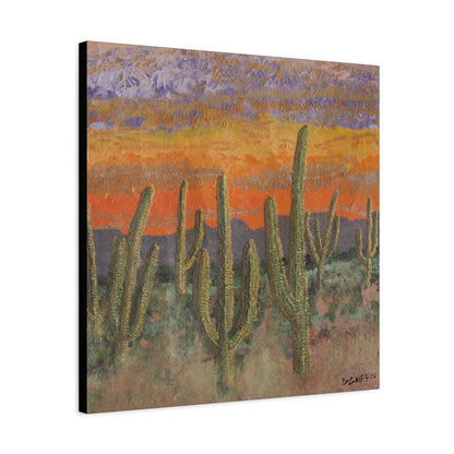 “The Standing Ones” - Stretched Canvas Wall Decor