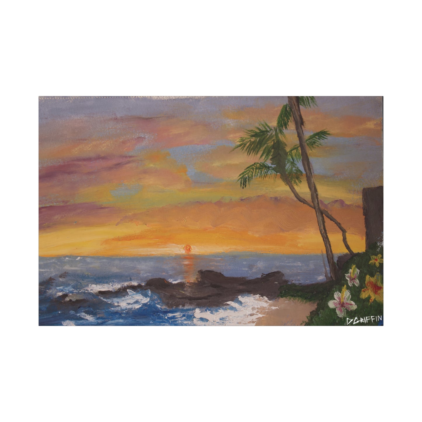 "Magic Sands Beach" - Stretched Canvas Wall Decor